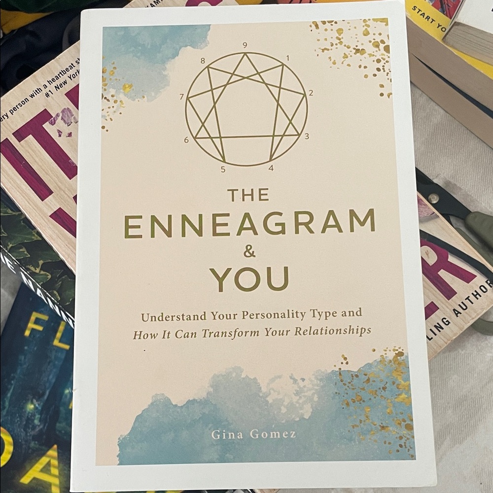 The Enneagram & You by Gina Gomez - Beige & Blue Cover